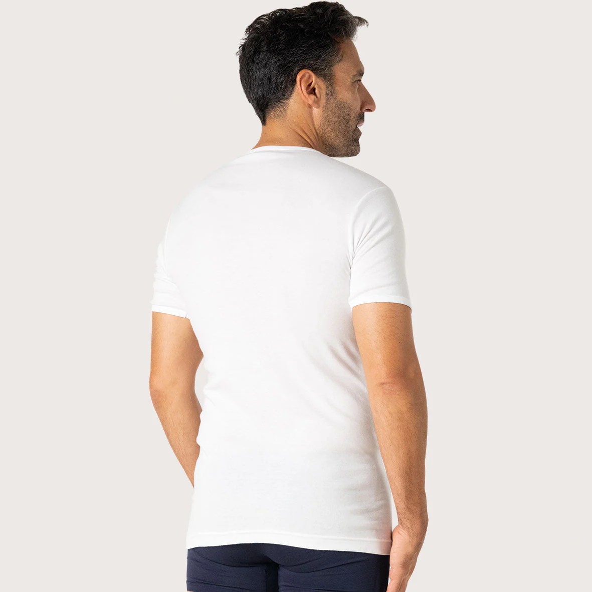 Lot de 3 tee-shirts col rond Pur coton Heritage Eminence – Image 3