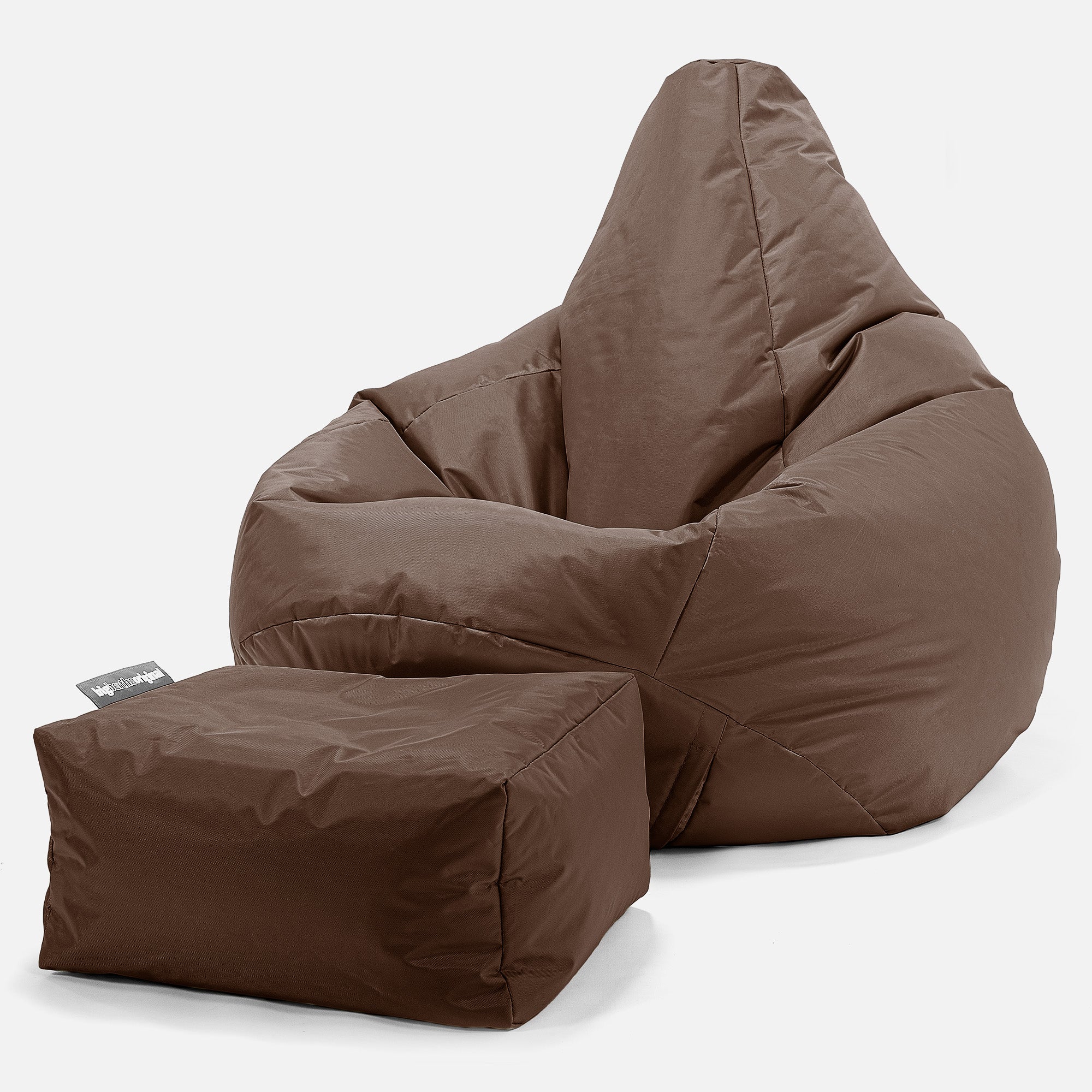 Pouf Poire Gamer - SmartCanvas™ Marron