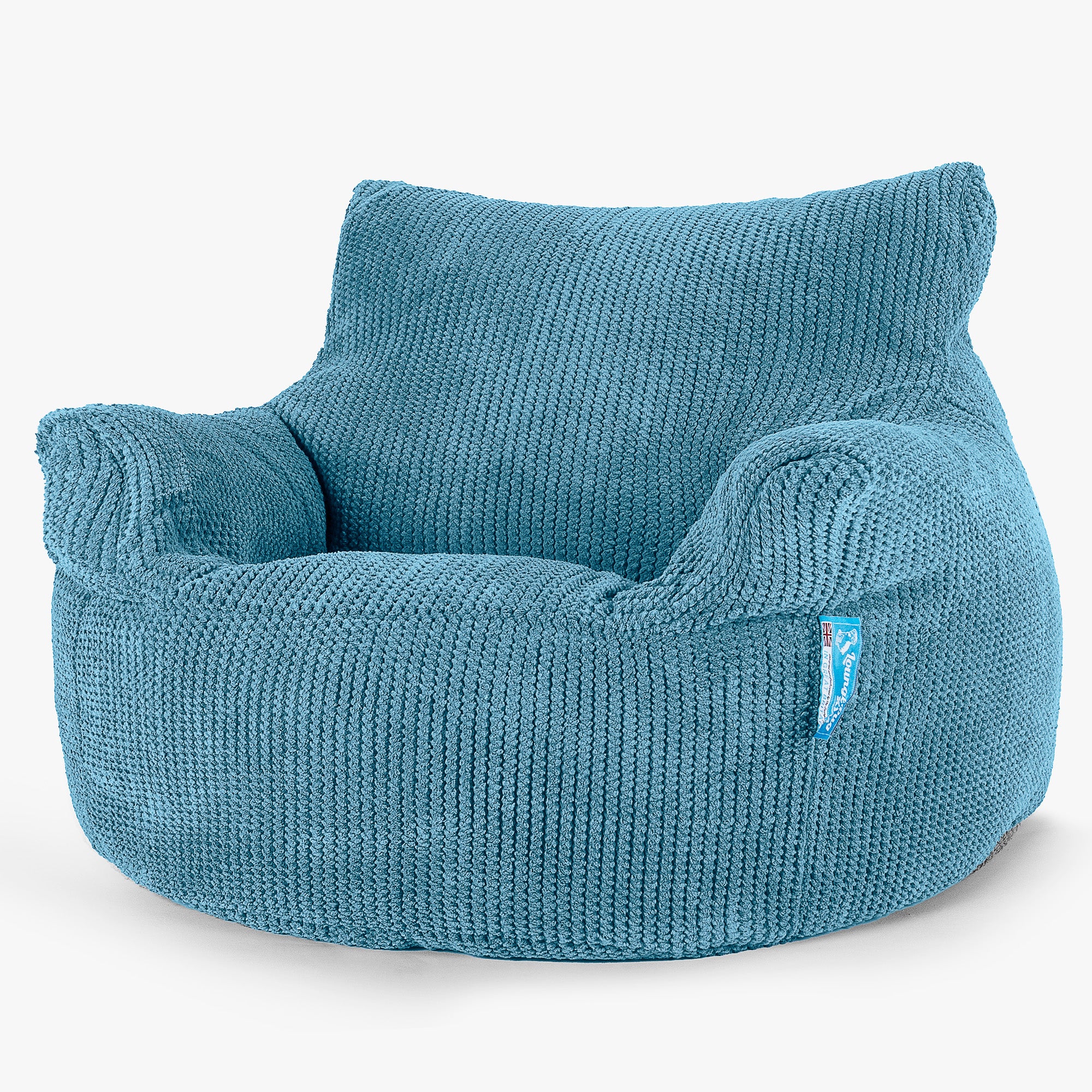 Fauteuil Pouf Enfant 3-8 ans - Pompon Mer Égée