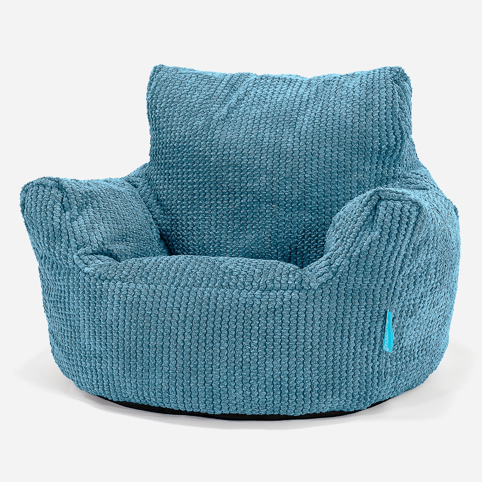 Fauteuil Pouf Bambin 1-3 ans - Pompon Mer Égée