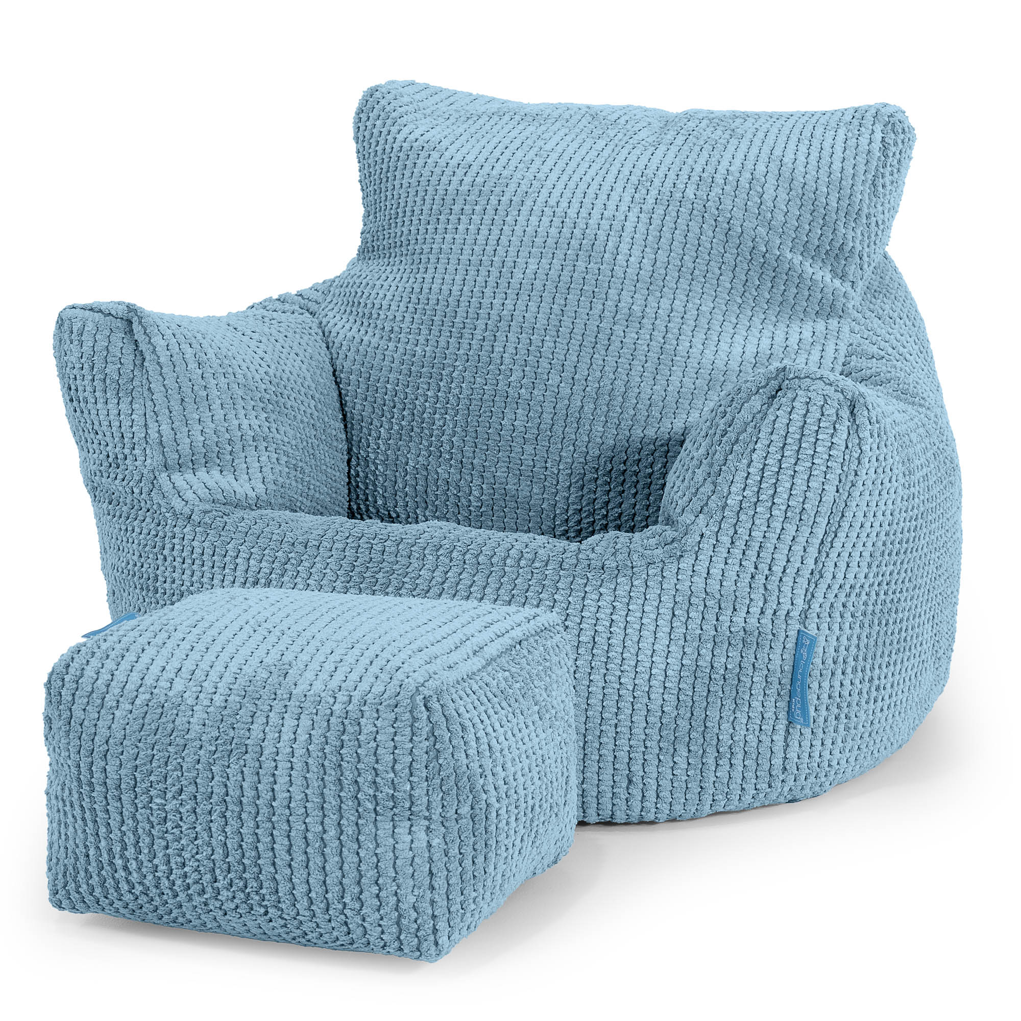 Fauteuil Pouf Bambin 1-3 ans - Pompon Mer Égée – Image 2